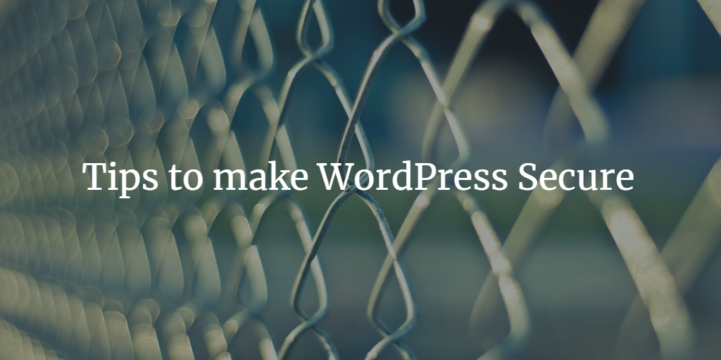 Secure WordPress
